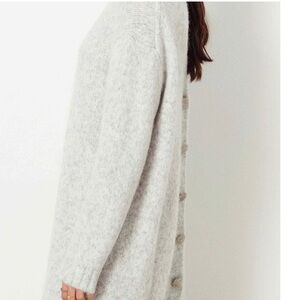 ba&sh Heather Gray Sweater Dress